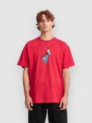 Volcom Fa JJ Villard 3 T-Shirt lifeguard red