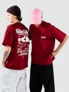 Another Cotton Lab Wine & Vibe T-Shirt red