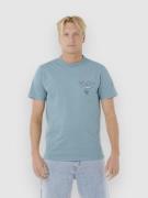 Rip Curl Fade Out Icon T-Shirt storm blue
