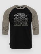 Horsefeathers Rollin Raglan T-Shirt black/taupe