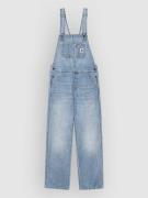 Carhartt WIP Bib Overall Straight blue burst washed