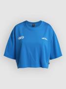 Quiksilver Mercury Americana Crop T-Shirt bright cobalt