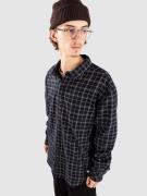 Element Button Down Regular Flannel Skjorta tartan blue