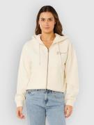 Rip Curl Poolside Relaxed Hoodie med Dragkedja bone