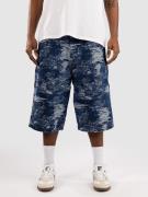 Blue Tomato Jacquard Denim Shorts blue