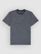 Quiksilver Lopaz Striped Pocket T-Shirt dark navy lopaz stripes