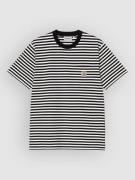 Carhartt WIP Ezra Pocket T-Shirt ezra stripe/ black/wax