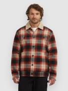 O'Neill O'Riginals Fleece Lined Jacka bonfire check