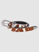 Another Cotton Lab Another Bälte chocolate cow pattern