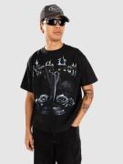 Ninth Hall Not So Subliminal Cropped T-Shirt limo black