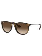 Ray-Ban Erika Rubber Havana Solglasögon poly brown gradient