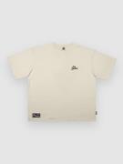 The Dudes Los Dudes Classic Oversize Heavyweight T-Shirt almond milk