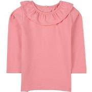 A Happy Brand T-shirt Med Volang Rosa 86/92 cm