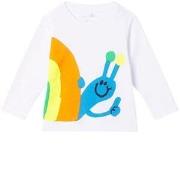 Stella McCartney Kids Långärmad T-shirt Med Tryck Vit 12 mån
