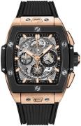 Hublot Herrklocka 642.OM.0180.RX Big Bang 42mm Svart/Gummi