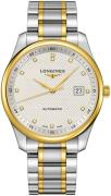 Longines Herrklocka L2.893.5.97.7 Master Silverfärgad/Gulguldtonat