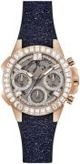 Guess Damklocka GW0313L3 Bombshell Skelettskuren/Gummi Ø36 mm