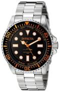 Invicta Herrklocka 20120 Pro Diver Svart/Stål Ø43 mm