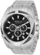 Invicta Herrklocka 34118 Bolt Svart/Stål Ø50 mm