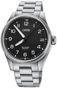 Oris Herrklocka 01 751 7761 4164-07 8 20 08 Aviation Svart/Stål Ø41