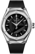 Hublot Herrklocka 550.NS.1800.RX.ORL19 Classic Fusion Svart/Gummi