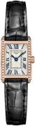 Longines Damklocka L5.258.9.71.0 DolceVita Beige/Läder