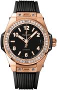 Hublot Damklocka 465.OX.1180.RX.1204 Big Bang 38mm Svart/Gummi Ø38 mm