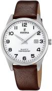 Festina Herrklocka F20512-1 Vit/Läder Ø39 mm