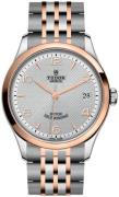 Tudor 1926 M91451-0001 Silverfärgad/Roséguldstonat stål Ø36 mm