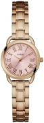 Guess Damklocka W1133L2 Rosa/Roséguldstonat stål Ø23 mm