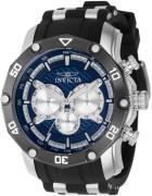 Invicta Herrklocka 37720 Pro Diver Flerfärgad/Stål Ø50 mm