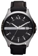 Armani Exchange Herrklocka AX2101 Hampton Svart/Läder Ø47 mm