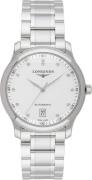 Longines Herrklocka L2.628.4.77.6 Master Silverfärgad/Stål Ø38.5 mm