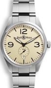 Bell & Ross Herrklocka BRV123-BEI-ST-SST BR 123 Brun/Stål Ø41 mm