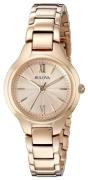 Bulova Damklocka 97L151 Dress Roséguldstonad/Roséguldstonat stål