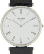 Longines Damklocka L4.709.4.21.2 La Grande Classique De Vit/Läder