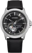 Citizen Herrklocka NH9120-11E Svart/Läder Ø41 mm