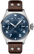 IWC Herrklocka IW502710 Big Pilot Blå/Läder Ø46.2 mm