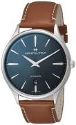 Hamilton Herrklocka H38525541 Jazzmaster Blå/Läder Ø40 mm