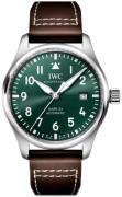 IWC Herrklocka IW328205 Mark Xx Grön/Läder Ø40 mm