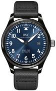 IWC Herrklocka IW324703 Pilots Blå/Läder Ø41 mm