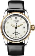 Tudor Damklocka M51003-0028 Glamour Date Vit/Läder Ø26 mm