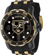 Invicta Herrklocka 42309 NHL Svart/Stål Ø48 mm