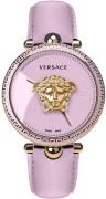 Versace Damklocka VECO02222 Palazzo Rosa/Läder Ø39 mm