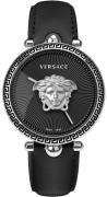 Versace VECO01622 Palazzo Svart/Läder Ø39 mm