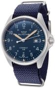 Glycine Herrklocka GL0457 Combat Blå/Läder Ø43 mm