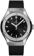 Hublot Damklocka 581.NX.1470.RX Classic Fusion Svart/Gummi Ø33 mm