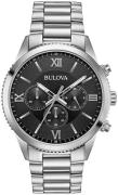 Bulova Herrklocka 96A212 Classic Svart/Stål Ø42 mm