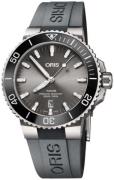 Oris Herrklocka 01 733 7730 7153-07 4 24 63TEB Diving Grå/Gummi