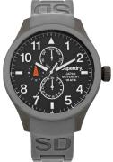 Superdry Herrklocka SYG110E Classic Svart/Gummi Ø43 mm